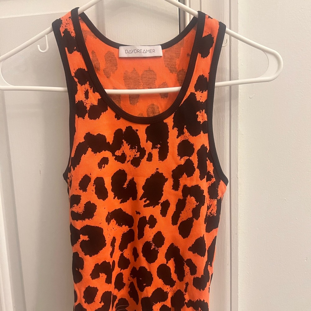 Cheetah Print Tank Top